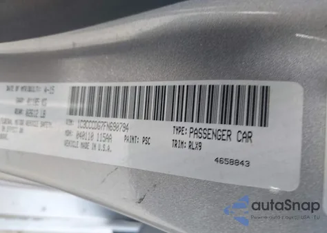 2015 Chrysler 200 S from USA, damaged, VIN 1C3CCCDG7FN690794